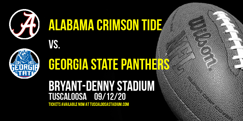 Alabama Crimson Tide vs. Georgia State Panthers at Bryant-Denny Stadium